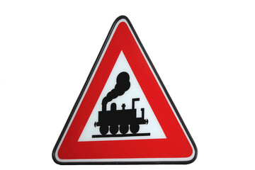 shield showing a steam locomotive