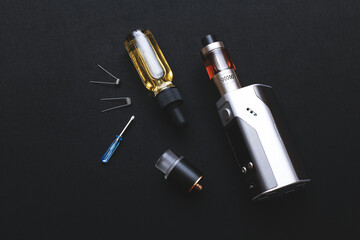 Popular vaping device mod.Upgrade parts for modern vaporizer e-cig device,spare parts.New device...