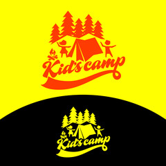 Logo of the kid's camp.
