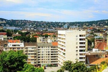Obraz premium Budapest town Buda side view