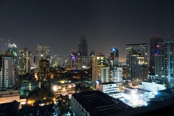 Fototapeta na wymiar バンコクの夜景