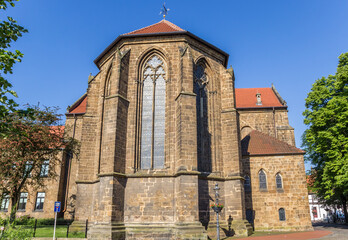 St. Martini church in the historic center of Minden