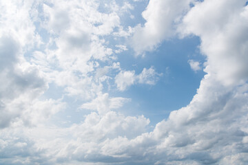 Blue sky and cloud