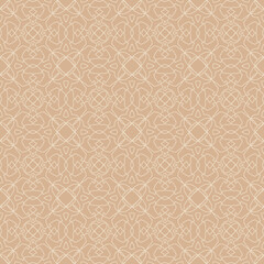 Abstract seamless beige pattern
