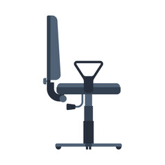 Office armchair isolated. chair for working at computer. Office furniture