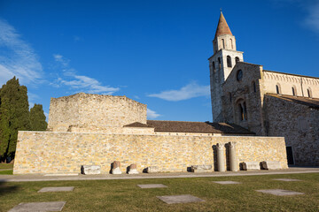 Fototapeta na wymiar Cathedral of Aquileia, Friuli Venezia Giulia. Italy