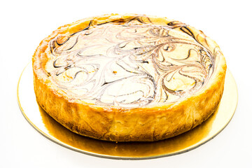 Cheese cake isolated
