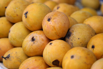 Yellow Mango in the market