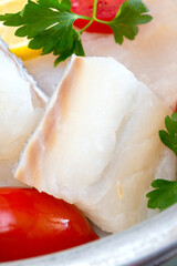 White salted codfish