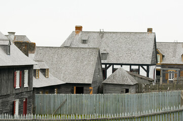 Fototapeta na wymiar Fort Louisbourg - Nova Scotia - Canada