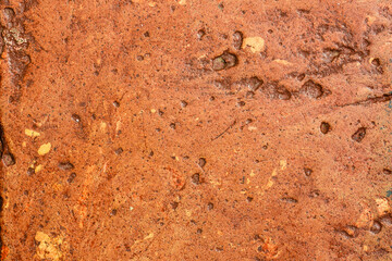 aged orange clay brick grunge texture