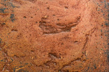 aged orange clay brick grunge texture