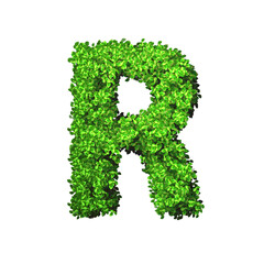 Recycling symbol in recycle concept - 3D rendering