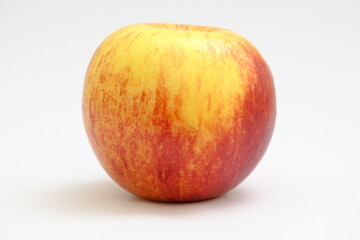 Apple on white background