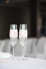 wedding glasses