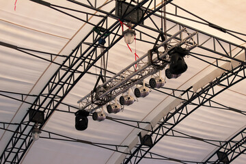 Lighting for a concert