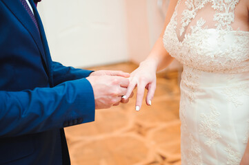 Bride wedding details