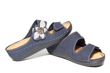 shoes on a white background