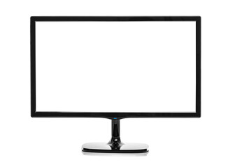 Computer monitor or TV isolated.