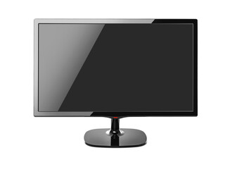 Computer monitor or TV isolated.