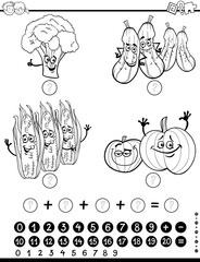 maths activity worksheet for coloring