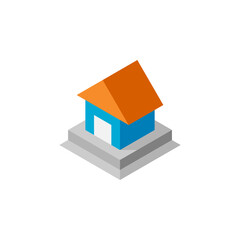 House Home Icon Isometric