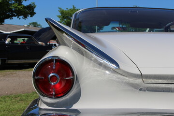 An image of a classic car fin, vintage - us classic car