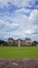 Photo of Luxemburg gardens on a spring morning, Paris, France