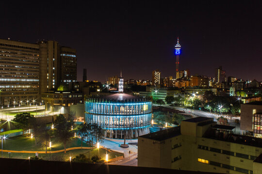 Johannesburg City at Night
