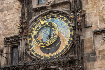 Astronomische Uhr der Marienkirche in Prag