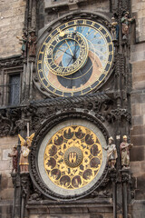 Astronomische Uhr der Marienkirche in Prag