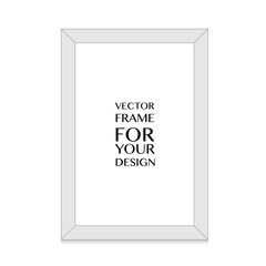 picture frame design vector for image or text.	