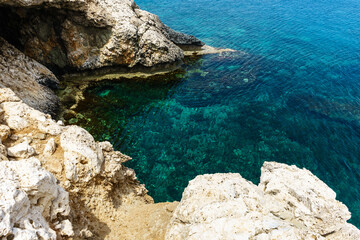 Blue Lagoon coast in Ayia Napa