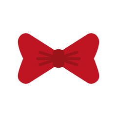 bow icon over white background. vector illustration