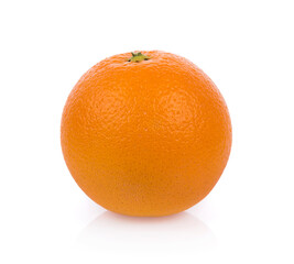fresh orange isolated on white background