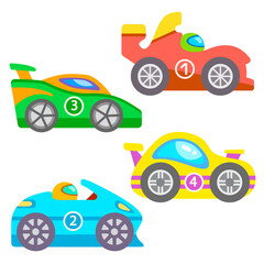 Racing cars