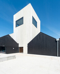 Fototapeta premium Strandmuseum in Thorsminde, Jütland, Dänemark