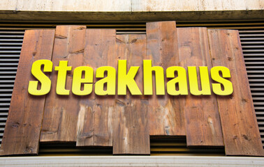 Schild 222 - Steakhaus