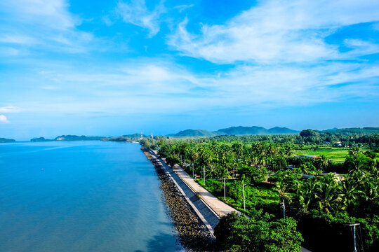 Beautiful beach in Thailand "Pakbara Beach" Satun, Thailand