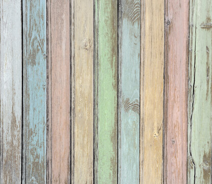 wood planks pastel colored background