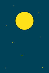 Night sky background