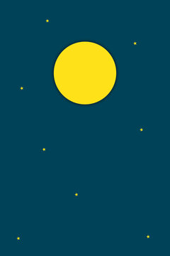 Night sky background