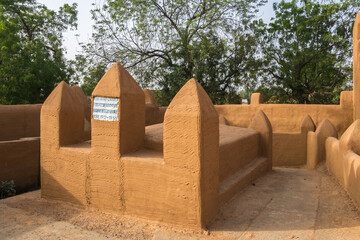 Tomb of King Biton Coulibaly, the town of Segoukoro, Mali, West Africa