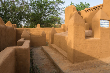 The tomb of King Coulibaly, king of the Bambara Empire of Ségou, Mali