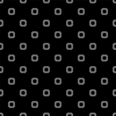 Halftone round black seamless background retro round dot outline geometry