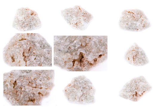 Collection of stone mineral Prenit