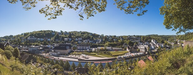 Bouillon Belgium panorama