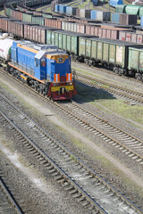 Naklejka premium and tanks with liquefied