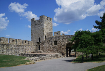 Fototapeta na wymiar Kalemegdan Fortress entrance, Belgrade, Serbia.