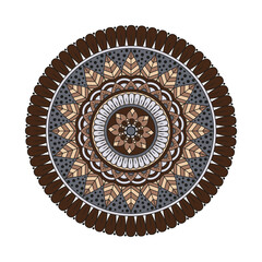 Flower Mandalas. Vintage decorative elements. Oriental pattern, vector illustration. Islam, Arabic, Indian, turkish, pakistan, chinese, ottoman motifs